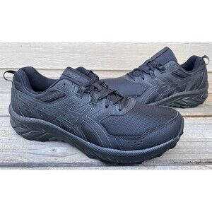 New! Asics Gel Venture 9 Men's size 10 Running Shoes 1011B486 - Black